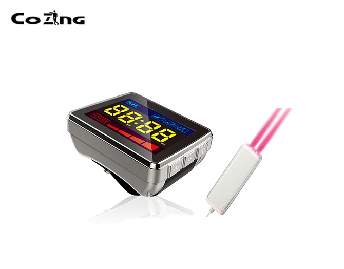Laser Blood Irradiation Device for High Blood Pressure Physio Therapy COZING-WS11C-ORAL&THROAT