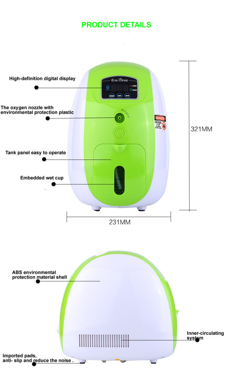 Portable oxygen Generator