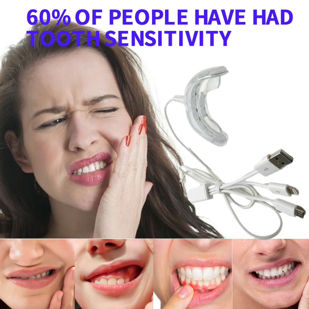 Oral Red Light Therapy Device – 625nm LED for Tooth Sensitivity, Gum Inflammation