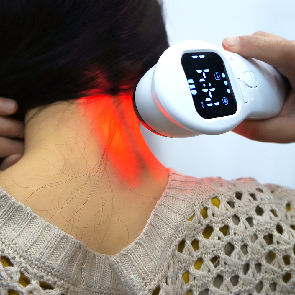 Portable Near Infrared Light Laser Therapy Device in Pain Relief Red Light Therapy for Humans and Dogs for Back, Knees, Muscles, Wrists, Ankles, Shoulders