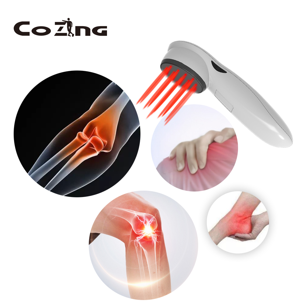 Portable Near Infrared Light Laser Therapy Device in Pain Relief Red Light Therapy for Humans and Dogs for Back, Knees, Muscles, Wrists, Ankles, Shoulders