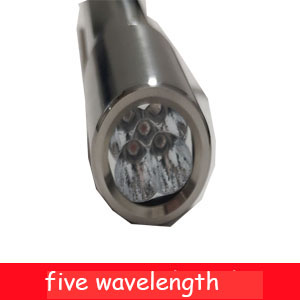 Red Light Therapy Torch with Blue Light, Effective Blue, Infrared and Near Infrared Light Therapy Treatment Device for Body, Face, Neck, Back, 460nm 630nm 660nm 850nm and 940nm