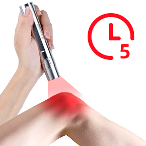 Red Light Therapy Torch with Blue Light, Effective Blue, Infrared and Near Infrared Light Therapy Treatment Device for Body, Face, Neck, Back, 460nm 630nm 660nm 850nm and 940nm