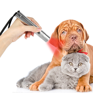 Red Light Therapy Torch with Blue Light, Effective Blue, Infrared and Near Infrared Light Therapy Treatment Device for Body, Face, Neck, Back, 460nm 630nm 660nm 850nm and 940nm