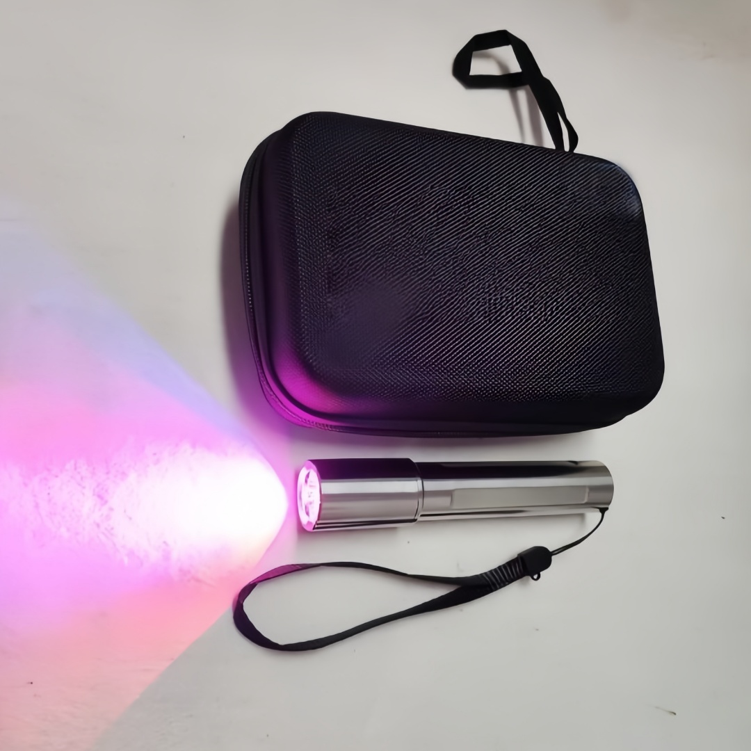 Red Light Therapy Torch with Blue Light, Effective Blue, Infrared and Near Infrared Light Therapy Treatment Device for Body, Face, Neck, Back, 460nm 630nm 660nm 850nm and 940nm