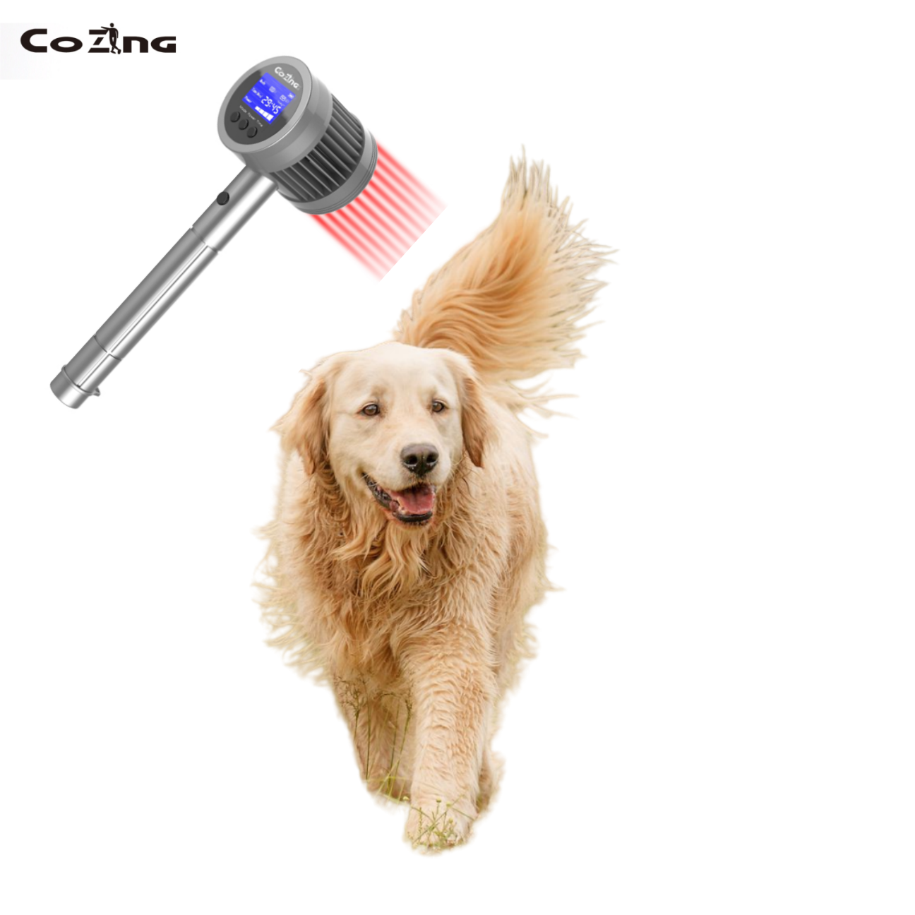 COZING-T05-3 – 8.09W Laser Therapy Device (650nm 808nm) FDA-Cleared | Adjustable 1-9999Hz | 8.09W Total Power