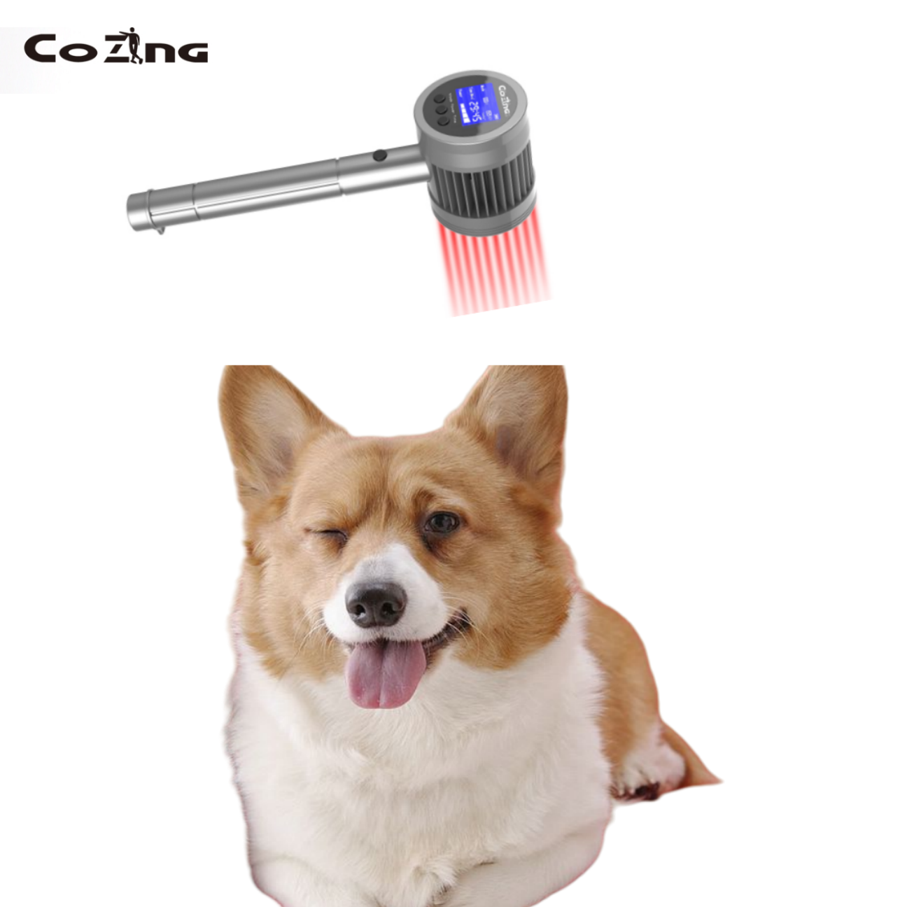 COZING-T05-4 10W 650nm 808nm Professional Laser Therapy Device – Advanced Dual-Wavelength Photobiomodulation System