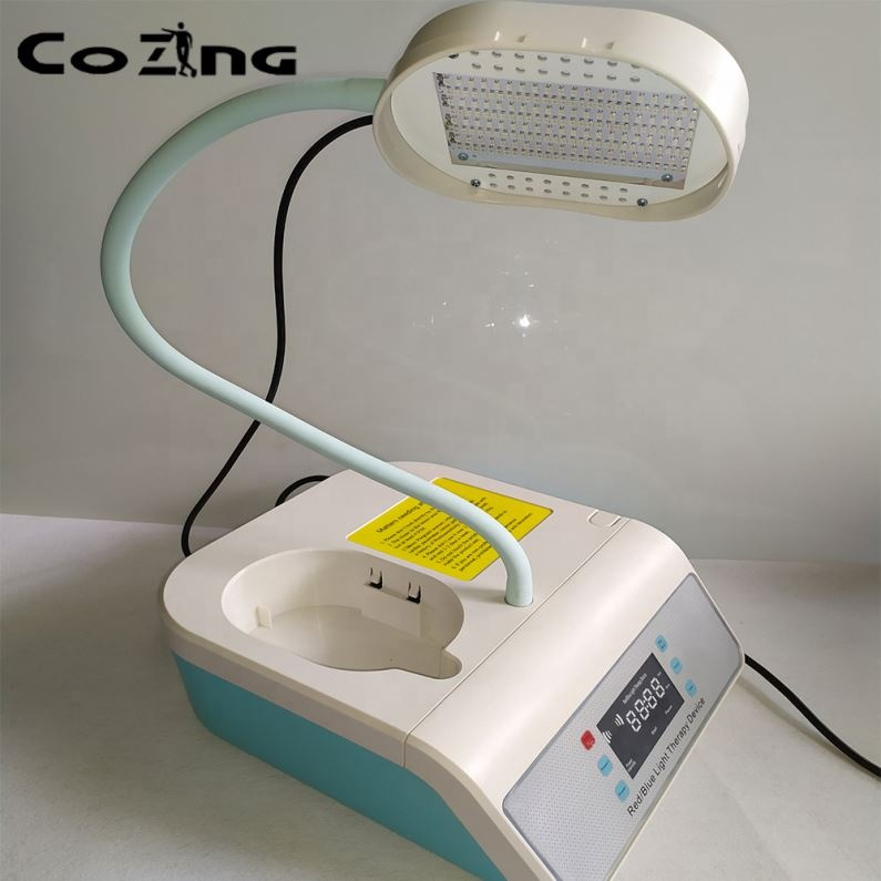 Dual Wavelength PDT System (625nm Red 465nm Blue): Safe, No Side Effects, Portable Design with Free Protocols