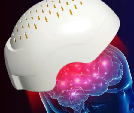 Advanced 810nm/1050nm/660nm Triple-Wavelength Brain Therapy System with 12-Zone Targeting