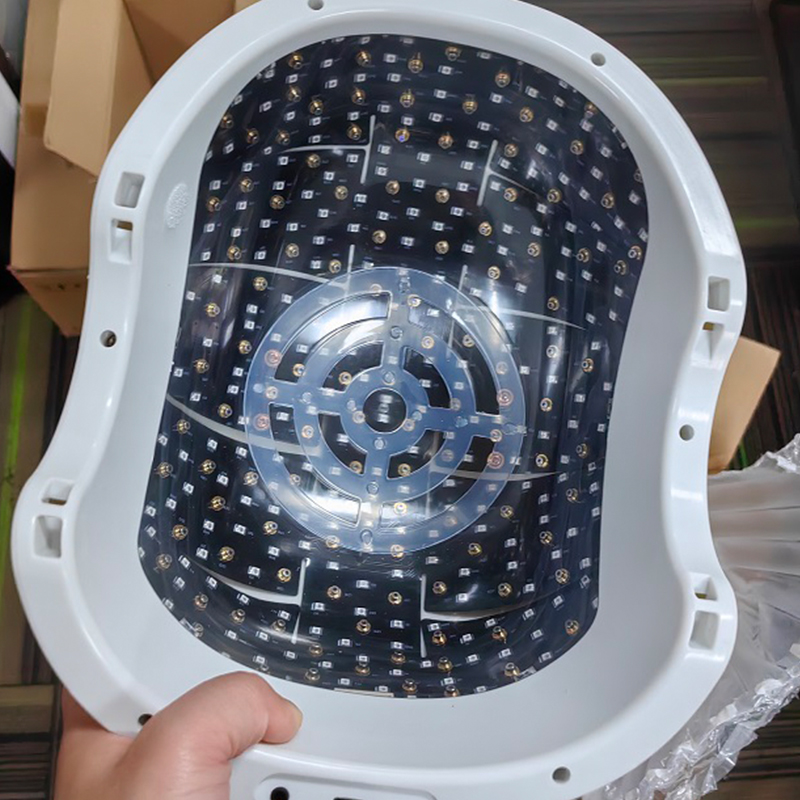 6750mW MAX Laser Hair Growth Helmet | 90 Lasers + 210 LEDs Dual Wave | Type-C/Power Bank Powered | 64CM Adjustable | FDA Cleared ---COZING-C300