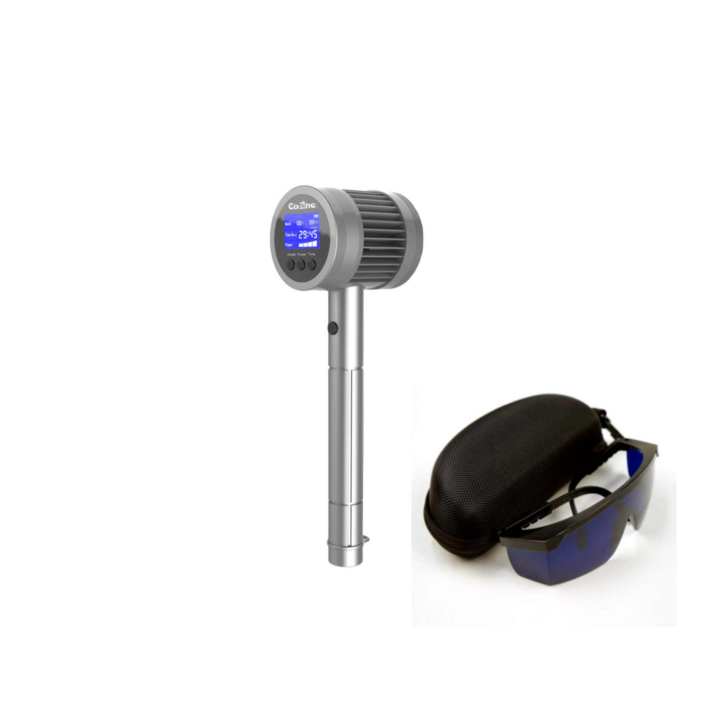 COZING-T05-3 –  8.09W Laser Therapy Device (650nm + 808nm) FDA-Cleared | Adjustable 1-9999Hz | 8.09W Total Power