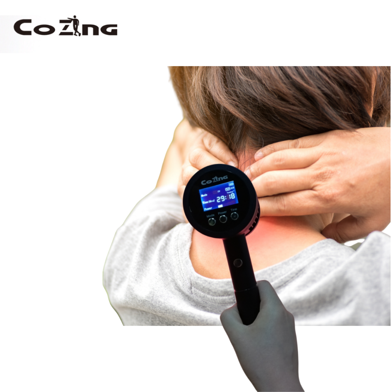 COZING-T05-8  50W super pulse 905nm and 650nm Professional Dual-Wavelength Laser Therapy System