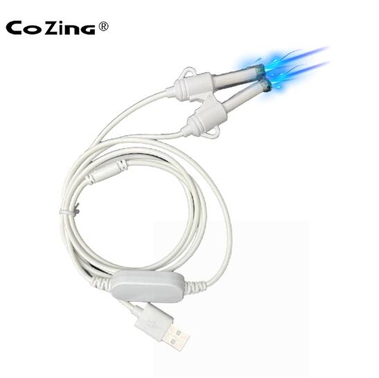 Blue And UV Light Laser Nose Rhinitis Sinusitis Therapy Meridian Energy Massager