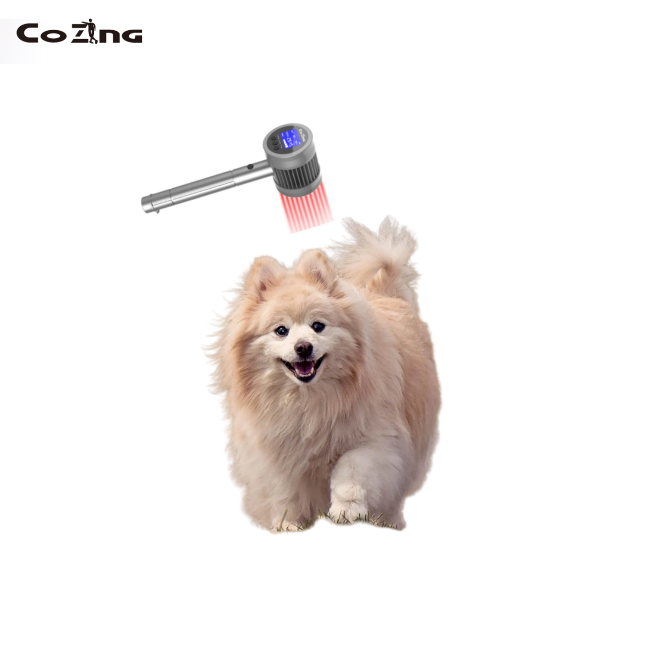 COZING 6x808nm 19x650nm LLLT Low Laser Veterinary Pain Relief Handheld Laser Therapy Device
