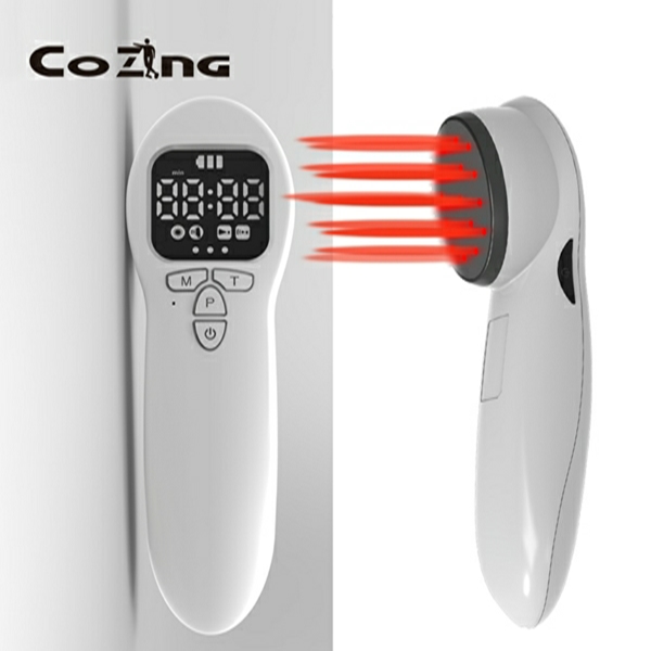 Veterinary use protable lllt cold laser pain relief wound healing instrument for animals
