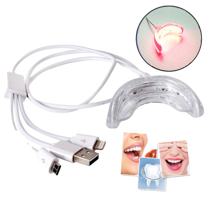 How to use the COZING-USBO3-1/2/3 combine the whitening gel