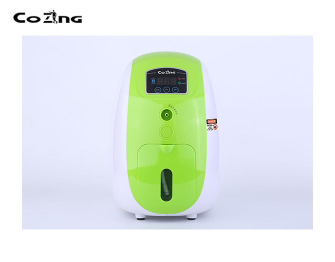 Mini concentrateur d'oxygène à piles 1L avec utilisation à domicile par atomiseur