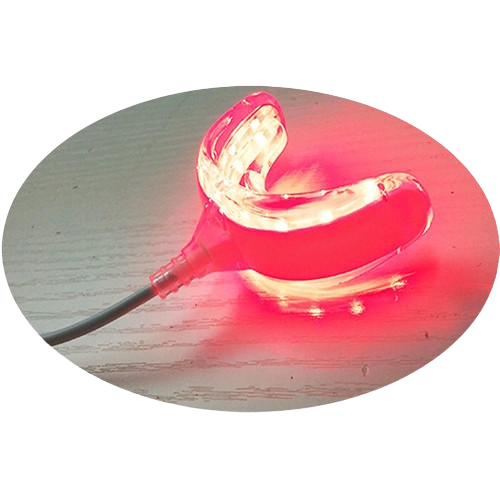 Care for your oral health LEDs therapeutic wavelengths reduce gingivitis and strengthen teeth targeted light