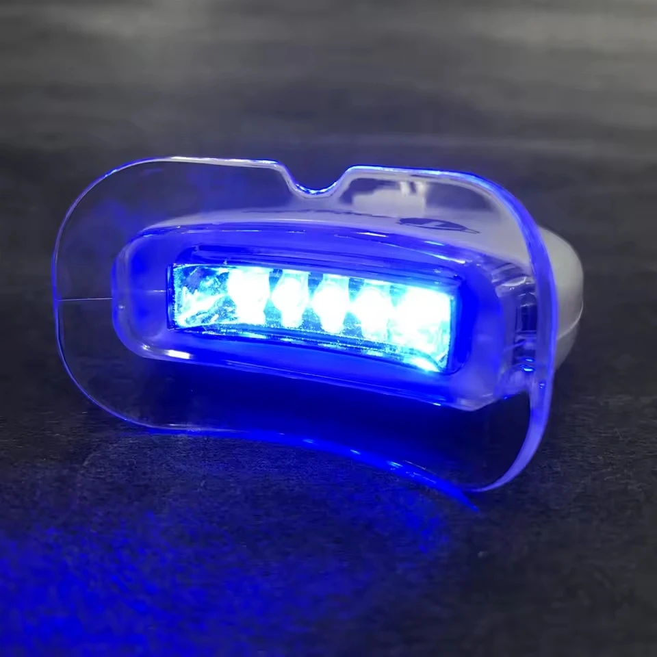 Smart LED Blue Light Dental Bright Teeth Whitening Portable USB Charging Device
